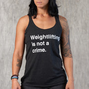 Weightlifting Is Not A Crime Tank