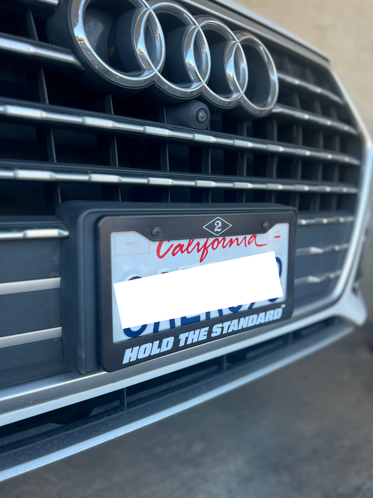 License Plate Frame - Hold the Standard